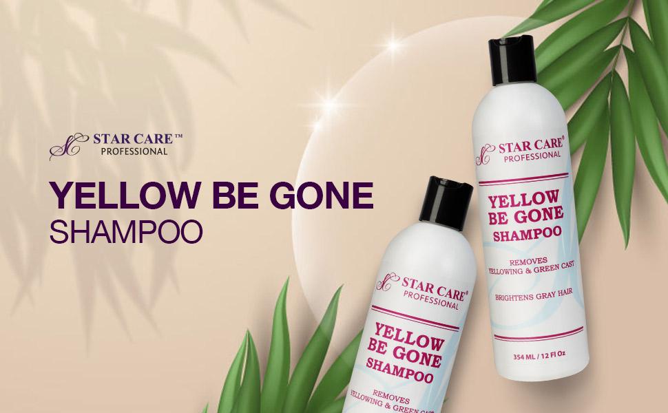 Star Care Yellow Be Gone Shampoo 12oz/354ml