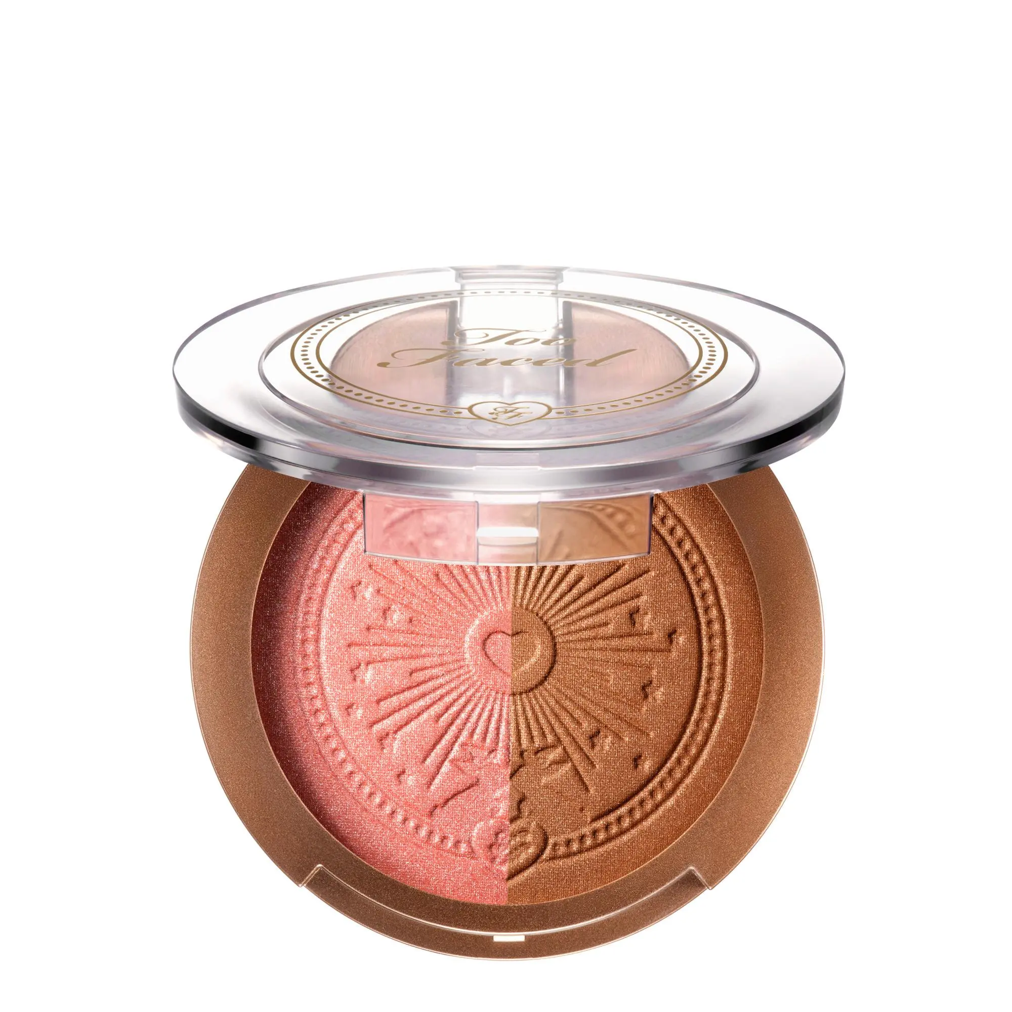 Too Faced Sun Bunny Blushing Bronzer - Luminous, Dual-Shade, Powder