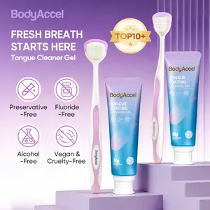 [SW] BodyAccel Tongue Cleaning Gel Bundle for Refreshing Oral