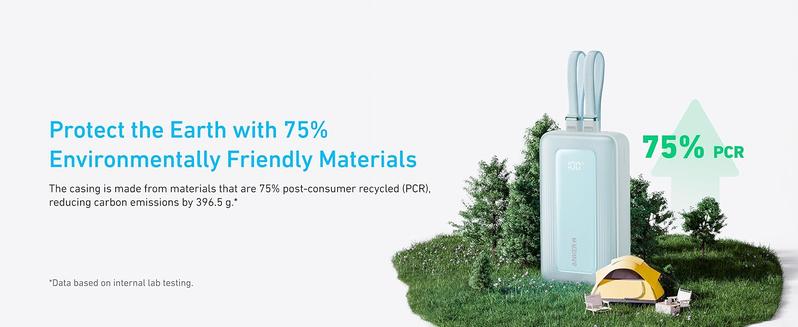 Anker Zolo Power Bank, 20,000mAh and  10,000mAh 30W Max Fast Charging with Built-In USB-C and MFi-Certified Lightning Cables, For iPhone 15 Series, MacBook, and More