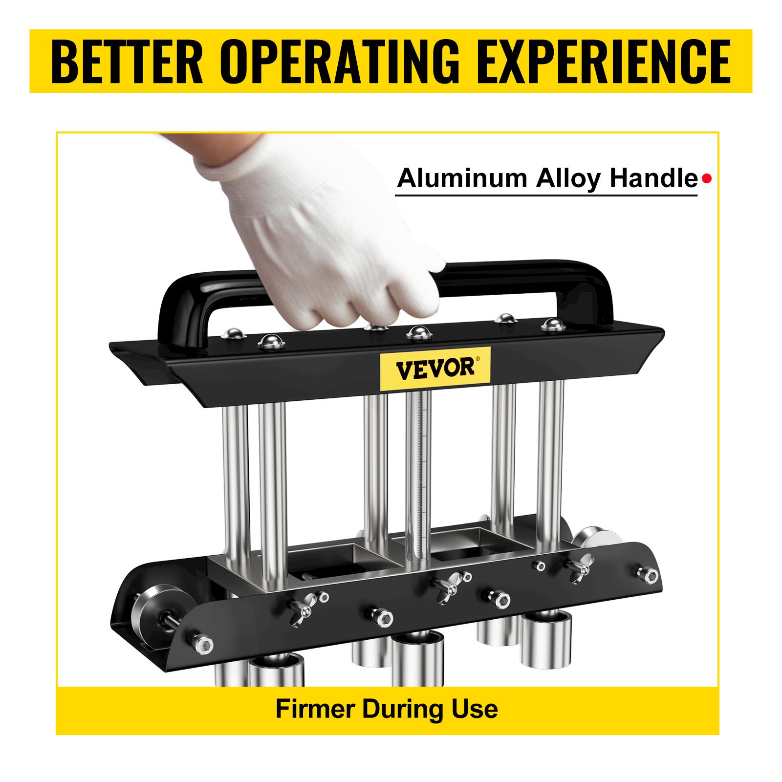 VEVOR Three-Station Edge Roller, TikTokShopBlackFriday, Large Radius, 0-90° Bending Angle Sheet Metal Brake, Quickly Adjusts for Making 0.63\"-5.7\" Bends in 30-19 Gauge Steel, for Clean Crisp Bends in Metal Roofing Materia VEVOR Three-Station Edge Roller, TikTokShopBlackFriday, Large Radius, 0-90° Bending Angle Sheet Metal Brake, Quickly Adjusts for Making 0.63\"-5.7\" Bends in 30-19 Gauge Steel, for Clean Crisp Bends in Metal Roofing Materia