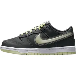 Youth Nike Dunk Low Iron Grey/Cool Grey-Lime Ice (HQ3569 068) (GS)