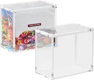 Acrylic Magnetic English Booster Box Case
