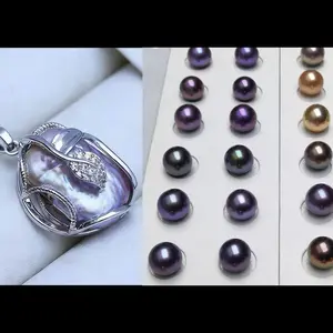 Pearl pendant+[live opening] Supreme Edison (14-19mm Top Tier Edison)