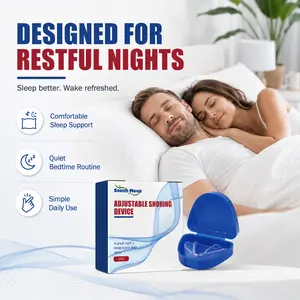 Adjustable Anti-snore Mouthpiece, Box Professional Teeth Mouth Guard, Teeth Grinding Mouth Guard, Night Guard Teeth, Oral Care Tool for Men & Women, Teeth Mouthguard