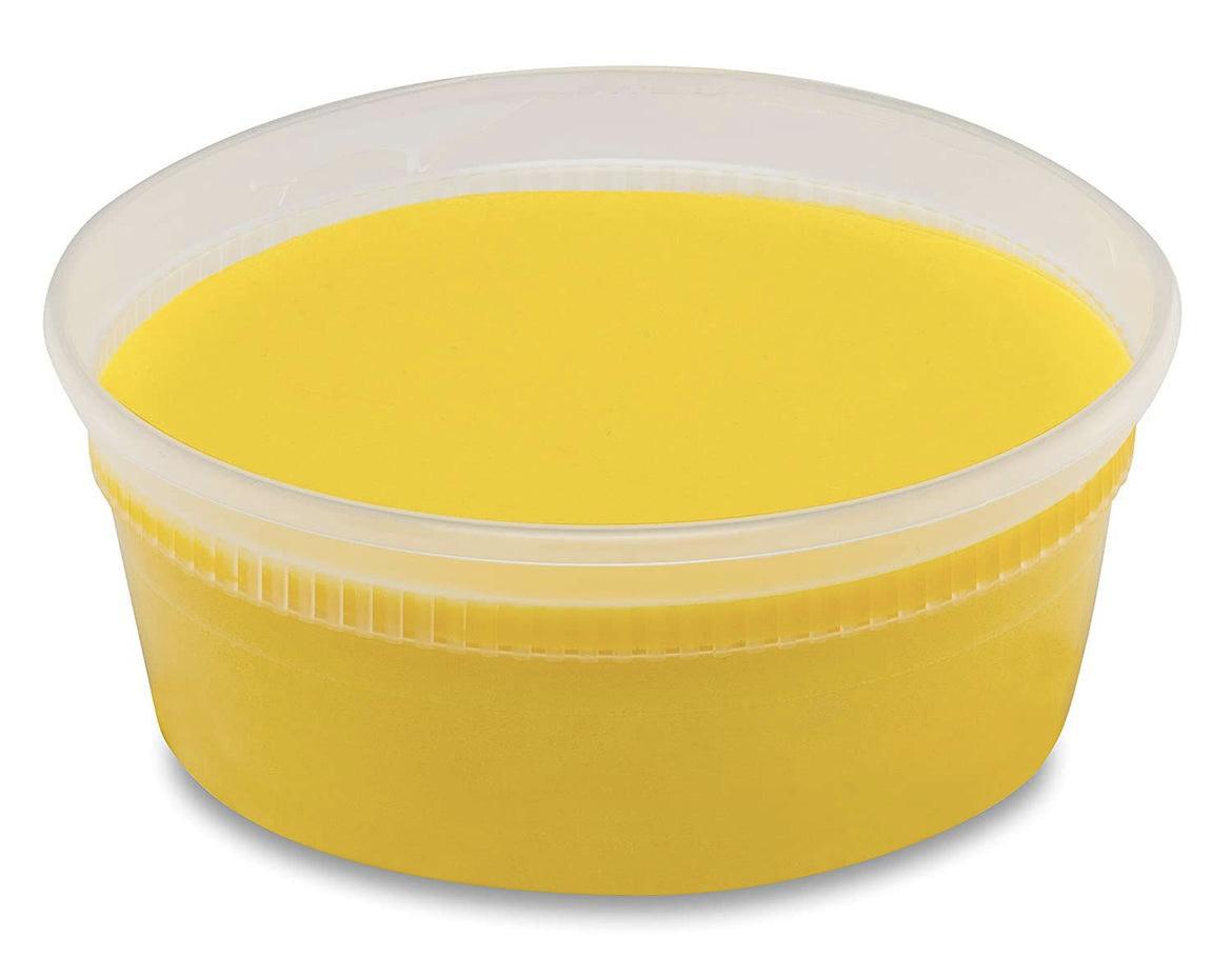 Yuddys BeautyShea Raw Unrefined African Shea Butter Yellow 32oz Pure & Turmeric Enriched Moisturizing Body Cream
