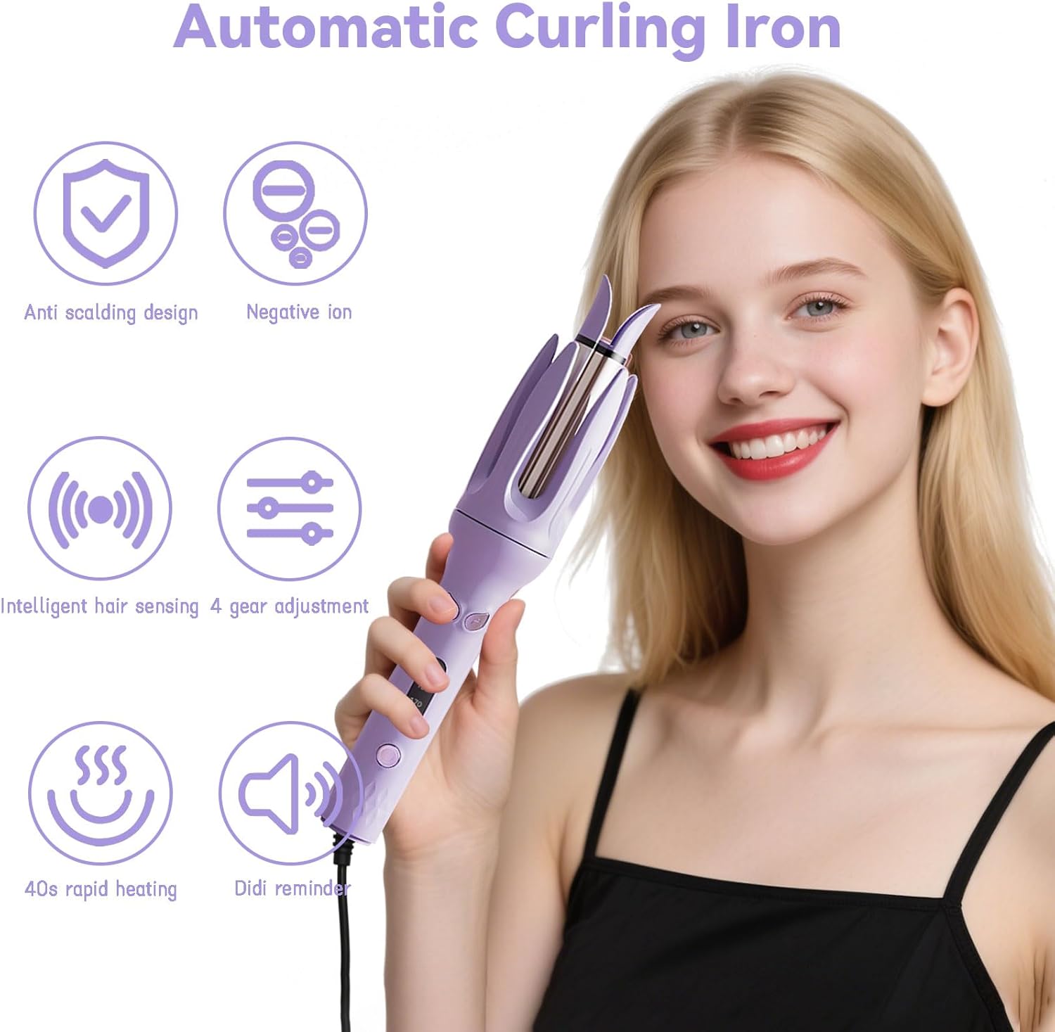 Automatic Curling Iron,Fully Automatic Curling Stick,Automatic Negative ...