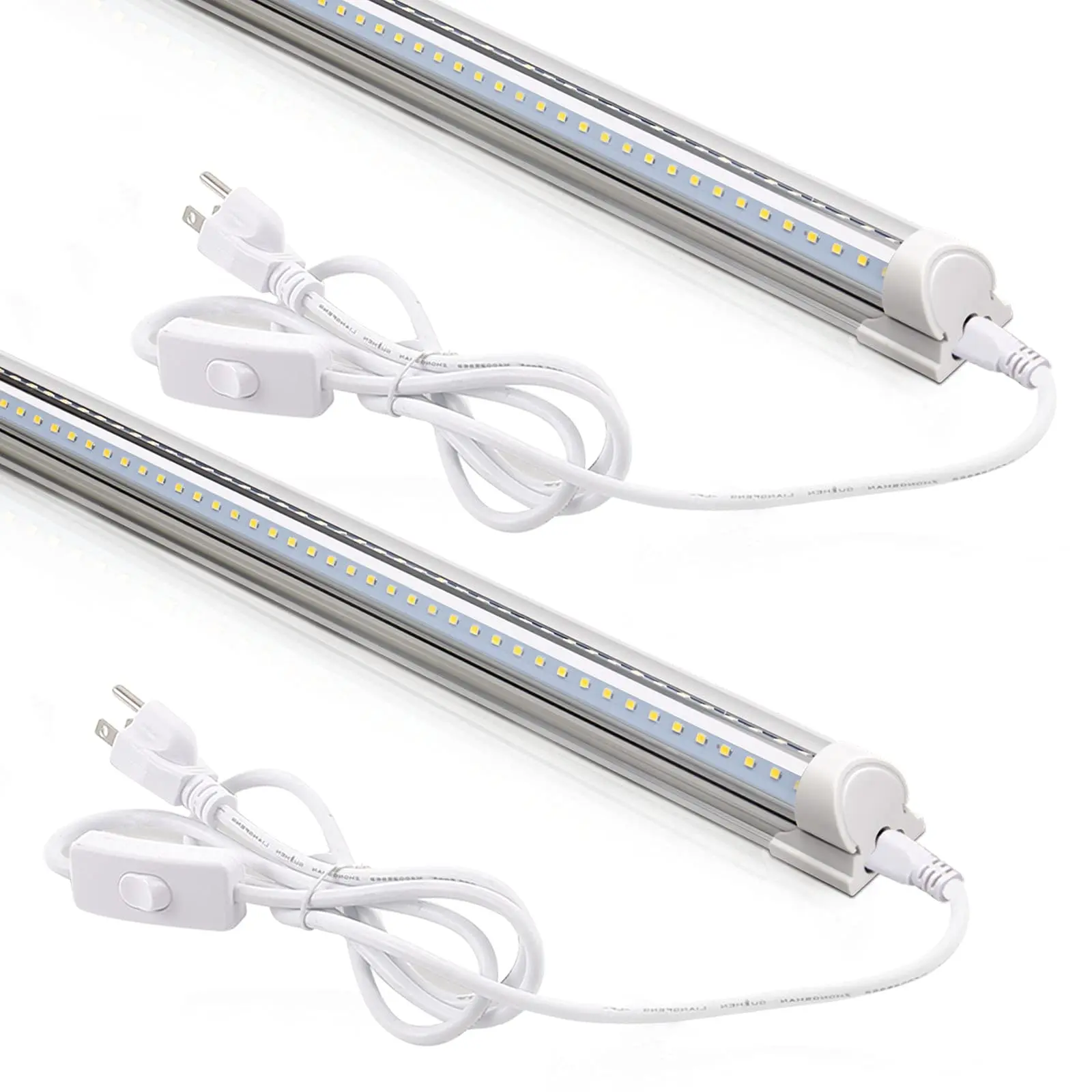 Barrina T8 LED Shop Light 2ft, 20W 3000LM 5000K, T8 LED Light Fixture, Linkable Shop Lights for Room, Garage, Workbench, Warehouse, 2 Packs, Daylight White Light, Led Lamps, Indoor Use,sohochic