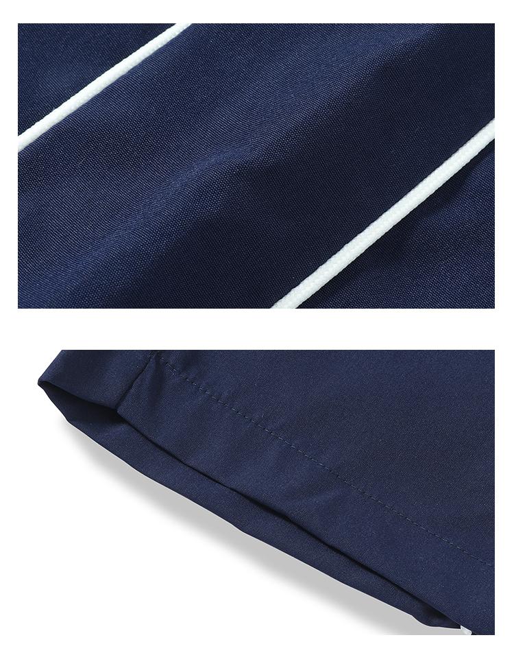 5-Pack Men’s Straight-Leg Striped Casual Pants for Spring/Autumn, Trendy High-Street Versatile Athletic Joggers for Summer