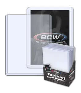 BCW 3x4 Topload Card Holder - Standard