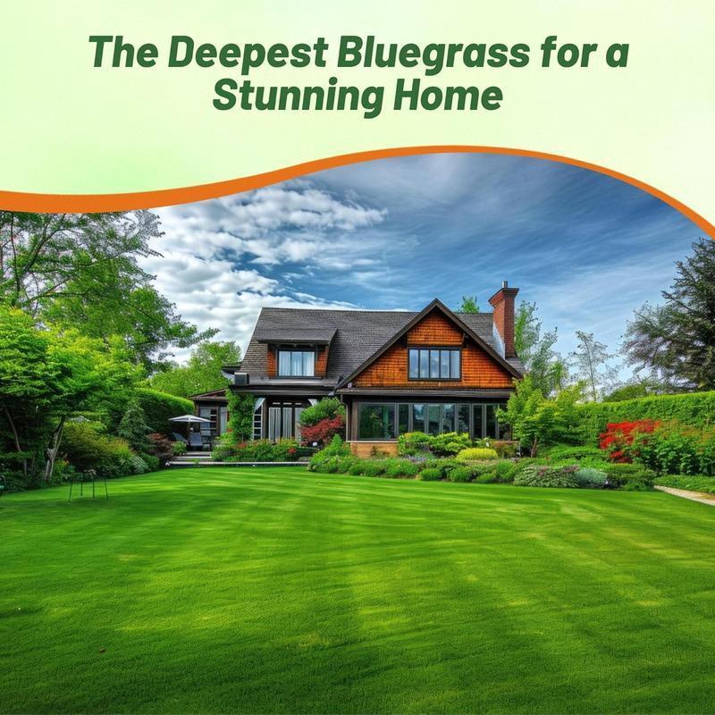 3000+ quick-germinating grass seeds for a lush green yard! Perfect for home gardens