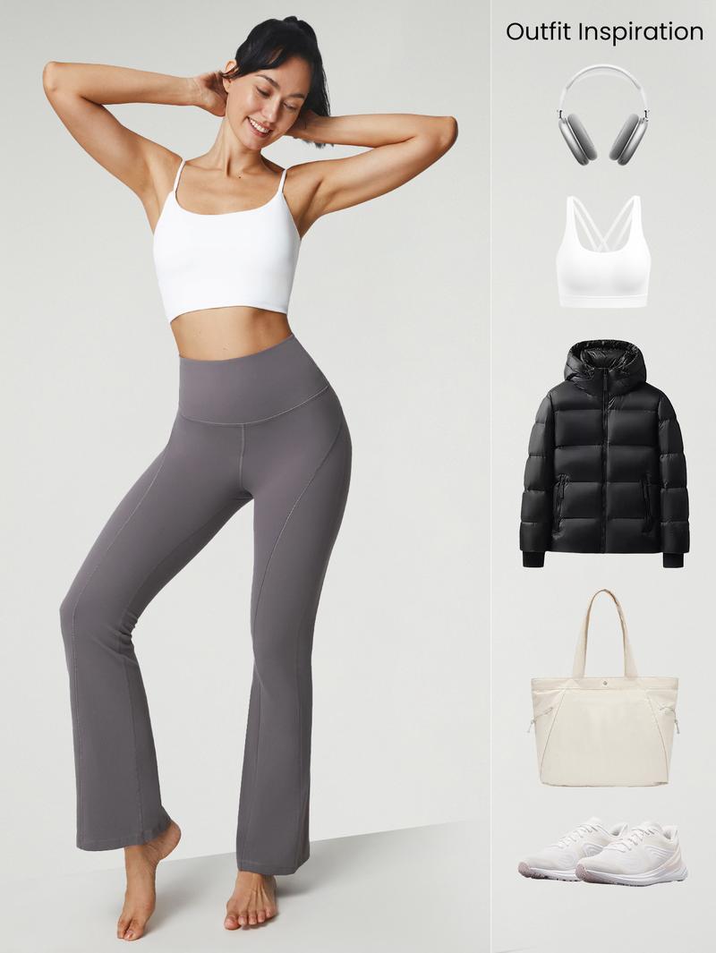 GLOWMODE 31" FeatherFit High-Waisted & Ultra High-Waisted Flared Leggings TikTokShopBlackFriday