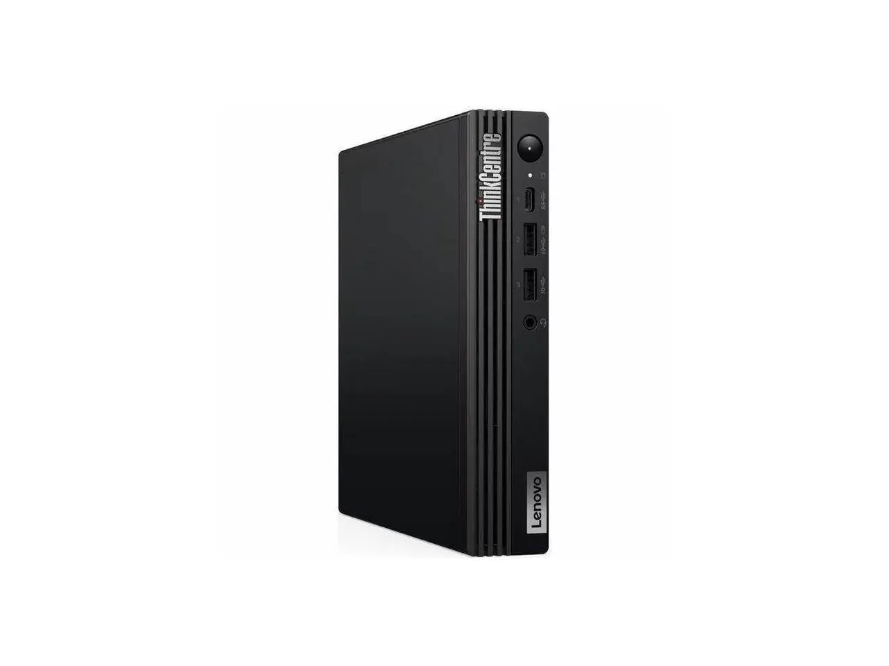 Lenovo ThinkCentre M70q Gen 5 12TD001GUS Desktop Computer - Intel Core i5 14th Gen i5-14400T - 8 GB - 256 GB SSD - Tiny - Black - Intel Q670 Chip - Windows 11 Pro - Intel UHD Graphics 730 DDR5 SDRAM -
