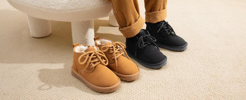 DREAM PAIRS KIDS Toddler Boots Kids Boys Girls Winter Zipper Warm Faux Fur Walking Ankle Boots