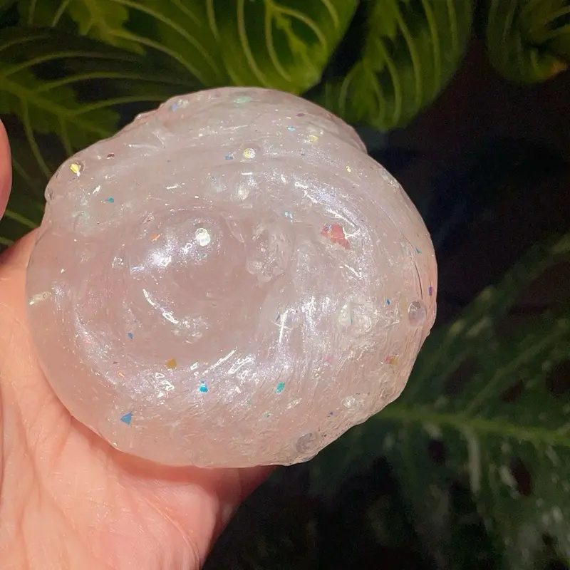 Opal clear slime
