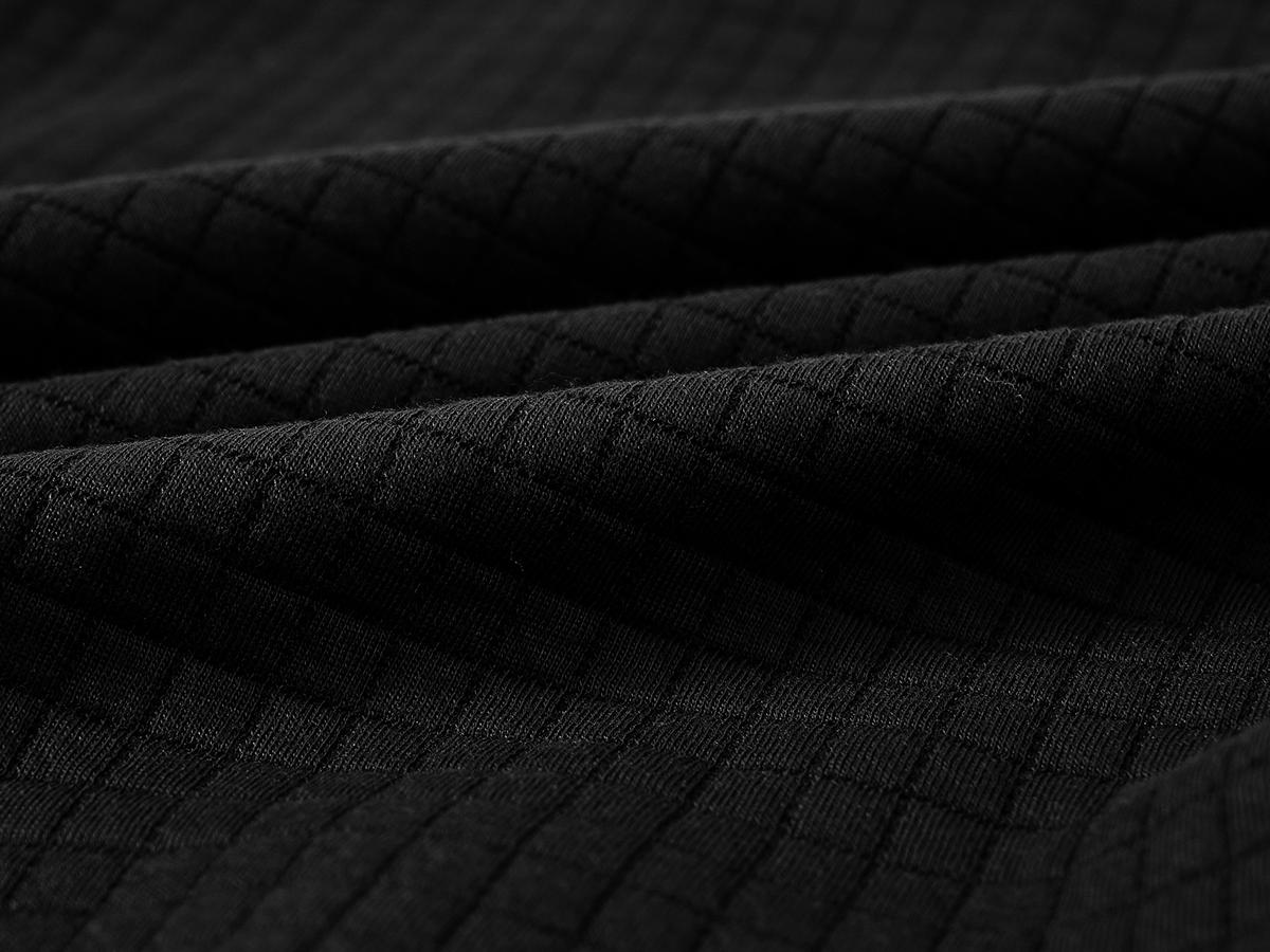 Mens Hoodies Sweatshirts Long Sleeve Fashion Waffle Knit Pullover Hoodie with Pocket Drawstring Adjustable Hood Comfortable Polyester Spandex Fabric Plaid Jacquard Design