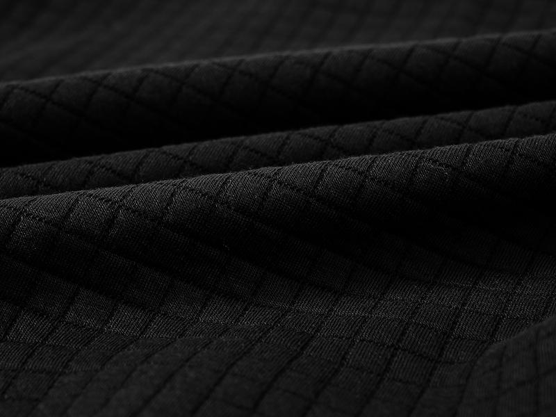 Mens Hoodies Sweatshirts Long Sleeve Fashion Waffle Knit Pullover Hoodie with Pocket Drawstring Adjustable Hood Comfortable Polyester Spandex Fabric Plaid Jacquard Design