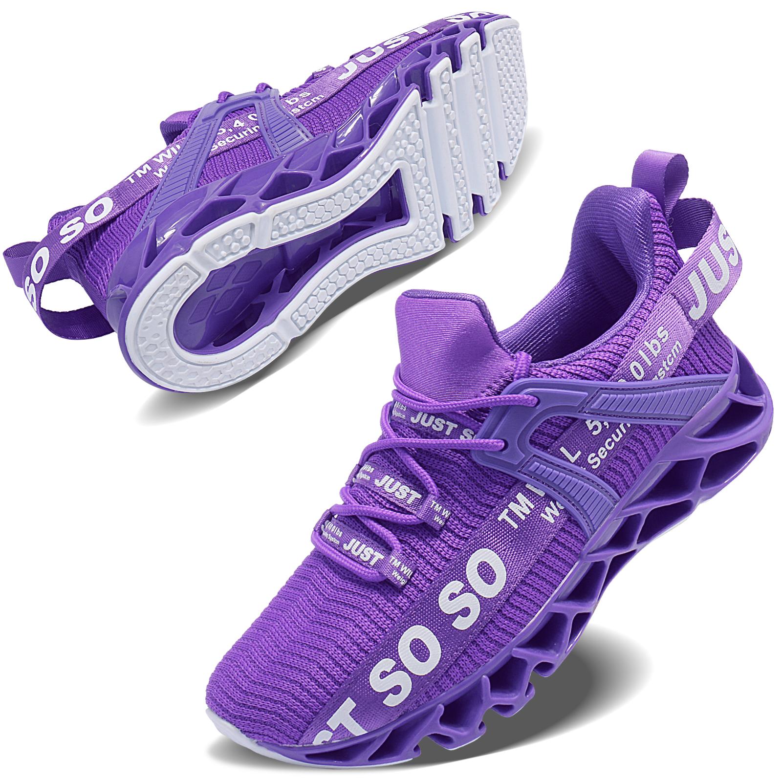 Running Shoes Lightweight Tennis Shoes Non Slip Gym Workout Shoes Breathable Mesh Walking Sneakers