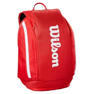Super Tour 2025 Tennis Backpack Red - Lightweight Design for Easy Transport