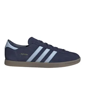 adidas Mens Stadt Lace Up Sneakers Shoes Casual - Blue