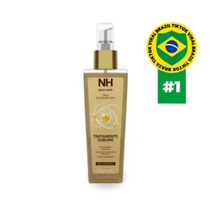 New Hair Brazilian Serum Extraordinary Oil Frizz Control Shine Hydration 100ml Sublime Transformation Belkit