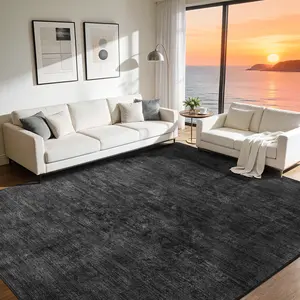 Shilucheng 8x10 Rugs for Living Room, Soft Indoor Abstract Area Rug for Bedroom, Modern Neutral Durable Area Rugs, Non-Slip Low Pile Foldable Machine Washable Rugs