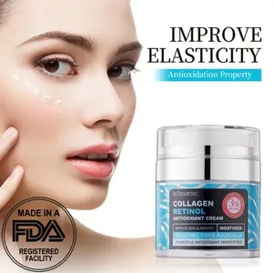 Reduces the appearance of fine lines and wrinkles for men and women | Advanced Retinol and Collagen Moisturizer - Hydrates, Firms, and Renews Skin