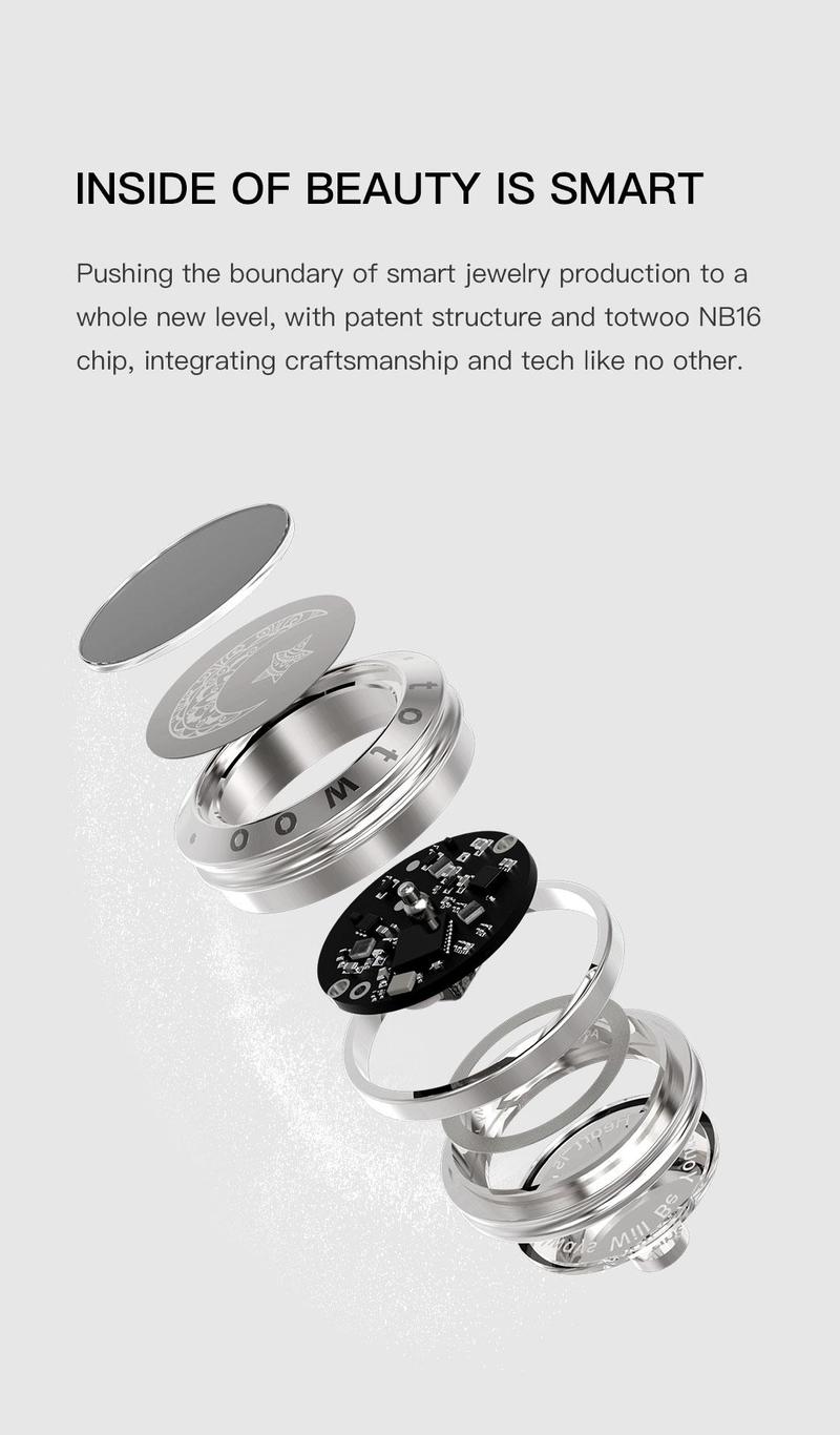 【creative gifts】totwoo Sun&Moon Long Distance Touch Bracelets with Matching Beads Functional Love Connect Gift For Boyfriend or Girlfriend or your Family