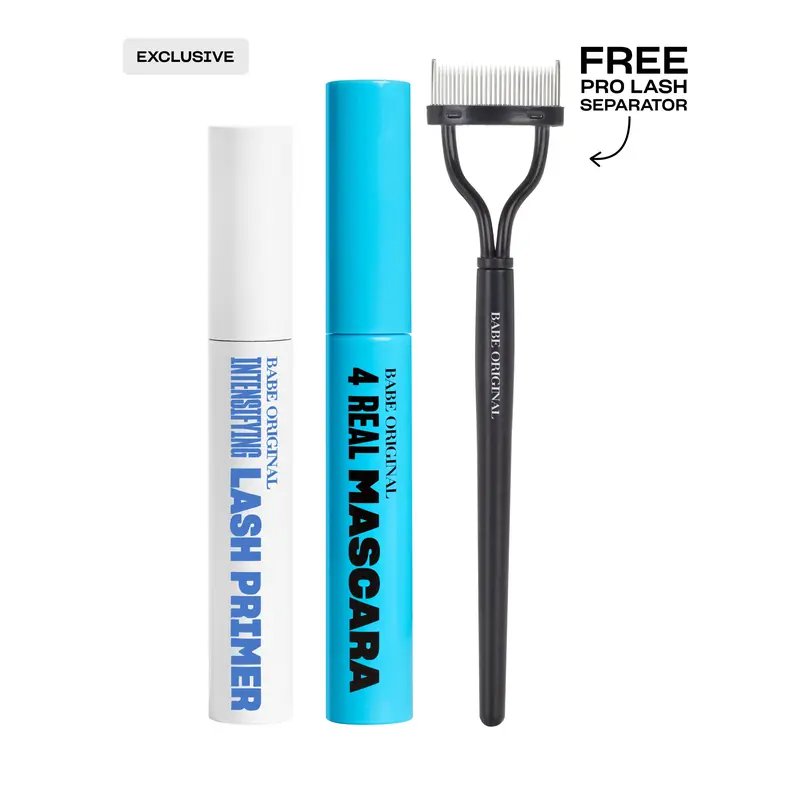 Prime & Define Lash Set, Lengthen Lash Primer, Volumize and Lift Mascara, Define Lashes, Free Lash Comb, Babe Lash, Easy Application, Babe Original TikTok Shop Exclusive