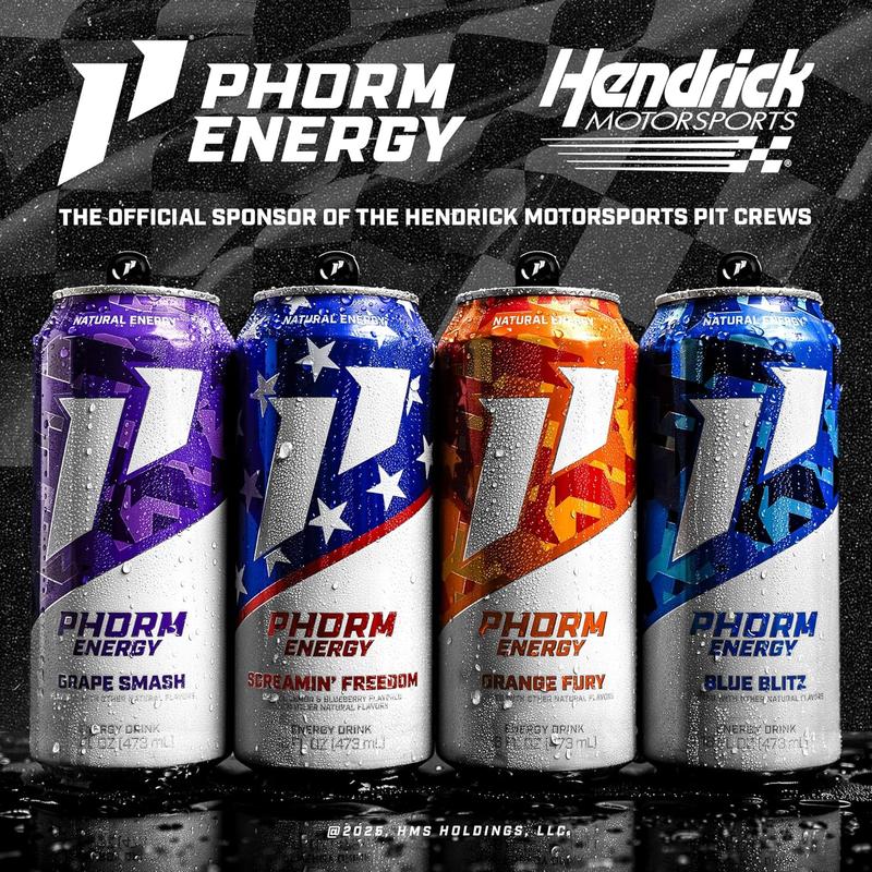 Phorm Energy Drink, Grape Smash Flavor, 200 MG Natural Caffeine From ...