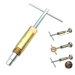 Compression Sleeve Puller Tool Remove Nut & Ferrule Of Pipe 03943, Sleeve Remover For 1/2” Compression Fittings Only, Corroded & Frozen Supply Stops, Plumbing Tools Compression Ring Removal Tool