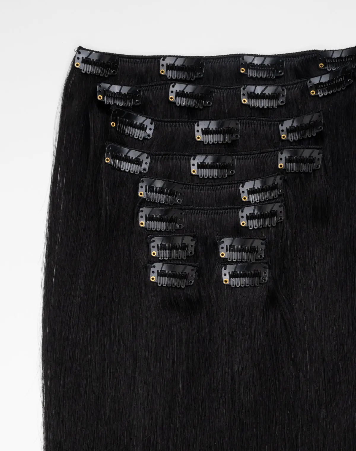 18" Regular Clip-In Straight | #1N Natural Black