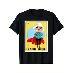 Hilarious Spanish Mexican Bingo T-Shirt For Men A Unique Gift To Celebrate Grandmothers And Family Bonds