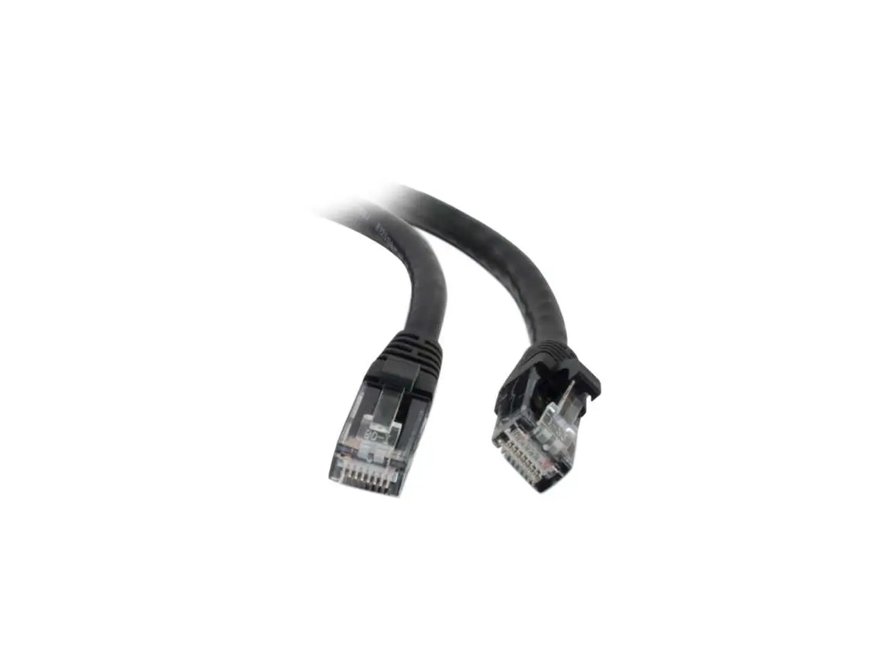 C2G 00409 Cat5e Cable - Snagless Unshielded Ethernet Network Patch Cable, Black (35 Feet, 10.66 Meters)