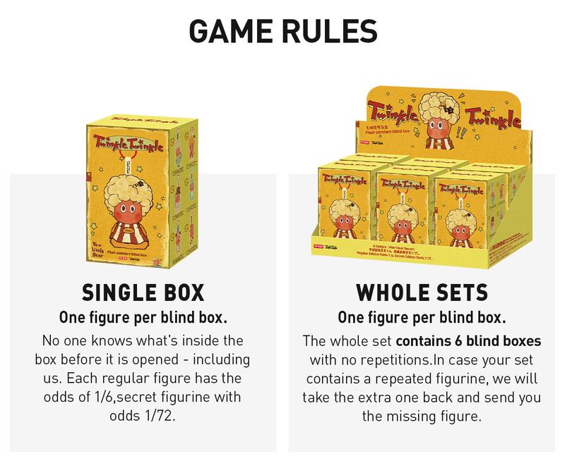 [Spanish]-Twinkle Twinkle Be a Little Star Series - Peluche Colgante Caja Sorpresa