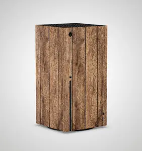Wooden V1 Xbox Series X Console Vinyl Skin