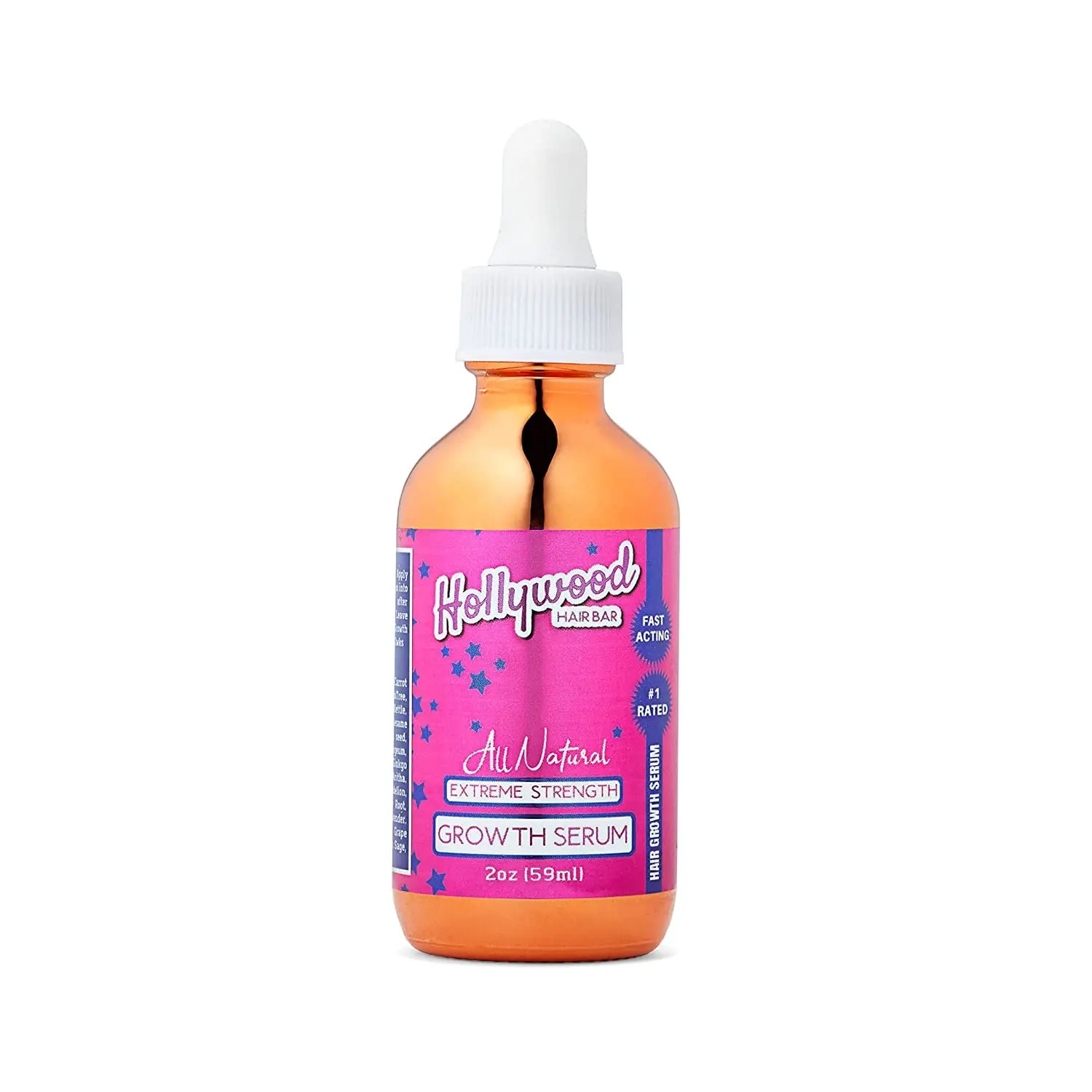 Hollywood Hair Bar Extreme Strength Growth Serum 2oz Hair Root Revival  Coconut - TikTok Shop