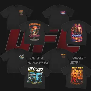 [UFC 327] Jiří Procházka vs. Carlos Ulberg & Joshua Van vs. Tatsuro Taira Fight Night T-Shirt Collection, Vintage UFC 327 Event Tee, MMA Combat Sports Graphic Shirt, Octagon Fighter Streetwear, Cotton Oversized Apparel, Gift for Men & Women