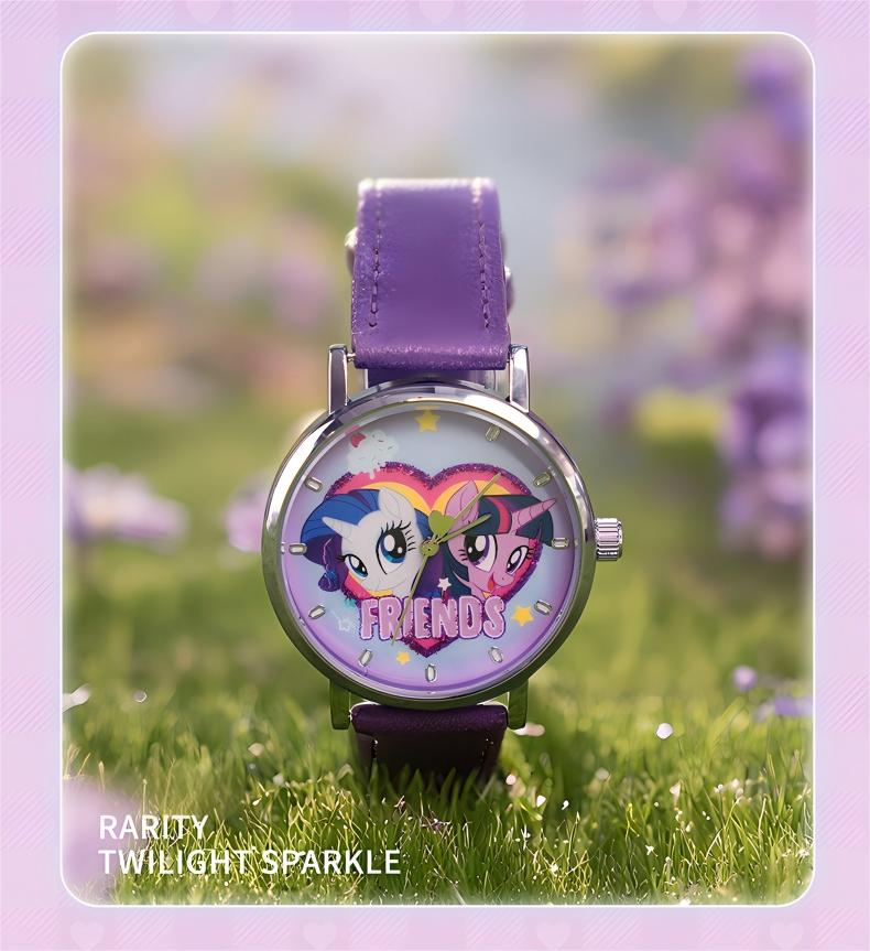 My Little Pony Magic Sweetheart Series Blind Box Watch MLP Characters Inspired Design Mystery Collectible Watch Twilight Sparkle Rarity Pinkie Pie Apple Jack Rainbow Dash Fluttershy Ideal Christmas New Year Holiday Gift for Girls