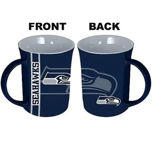 Football Fan Shop MemoryCo Officially Licensed NFL 15oz Reflective Mug - Seahawks