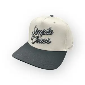 Gulch - Cream Black Trucker Hat