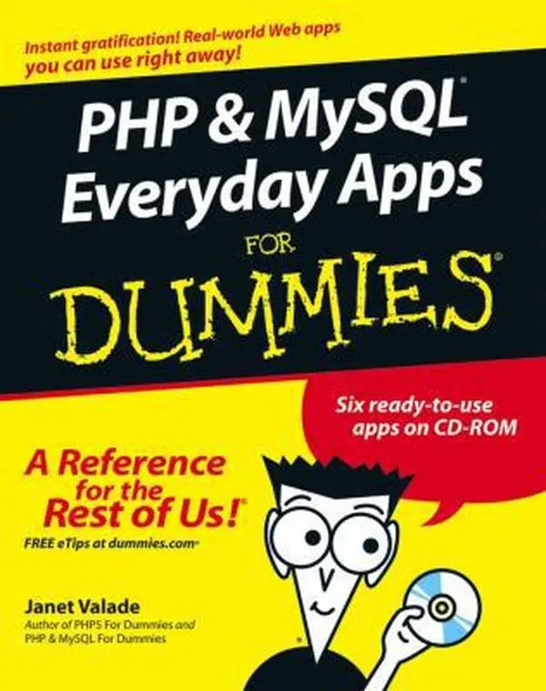 USED-PHP and MySQL Everyday Apps For Dummies by Janet Valade (Paperback)