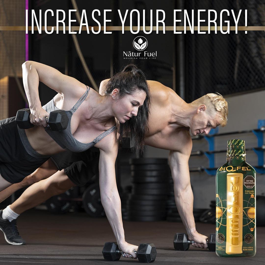 BIQ-FEL Natural Energy Booster 500ml – Chontaduro, Borojo & Guarana Blend – Biqfel Daily Liquid Supplement for Focus & Vitality