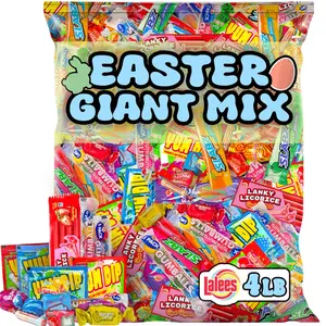 Bulk Candy Assortment - 4 Pounds - Candy Variety Pack - Assorted Candies for Birthday Parties, Schools, Camps