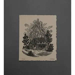 Old House - High-Quality Print