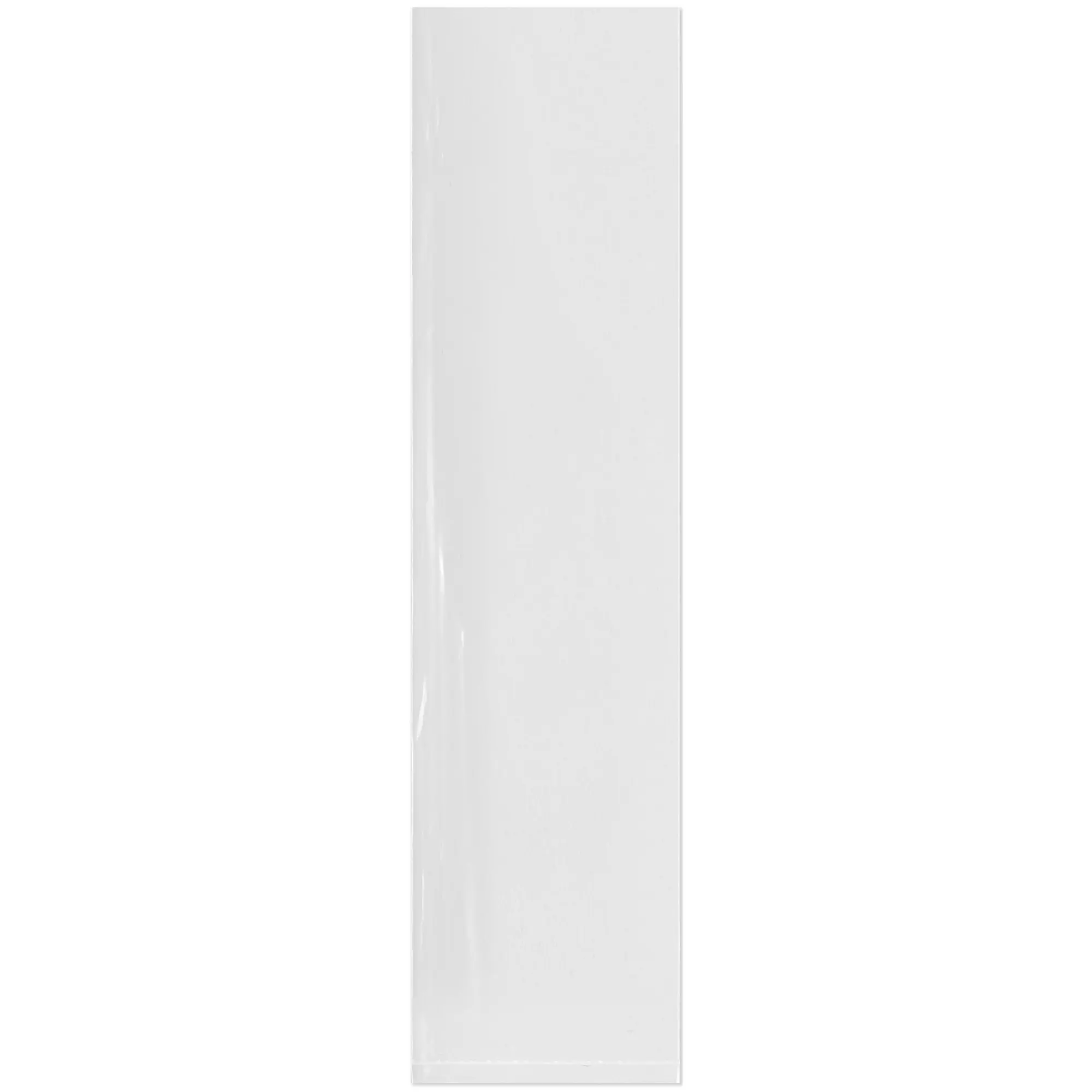 Plymor 3" x 12", 4 Mil Flat Open Clear Plastic Poly Bags