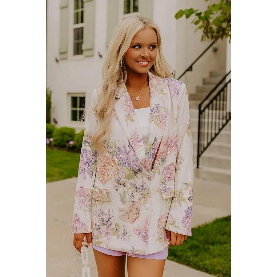 Garden Party Floral Blazer