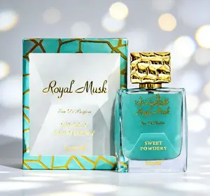 Surrati Royal Musk Sweet Powdery Eau de Parfum 3.4 FL. OZ 100ML Long Lasting Unisex Arabian Fragrance for Men & Women with Musk Vanilla & Precious Woods