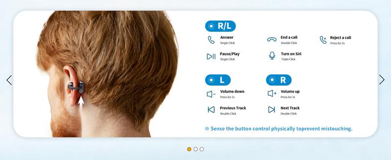 Wireless Bone Conduction Earbuds with AI Music Composition Model App IPX8 Waterproof Dustproof Headphone For Sports