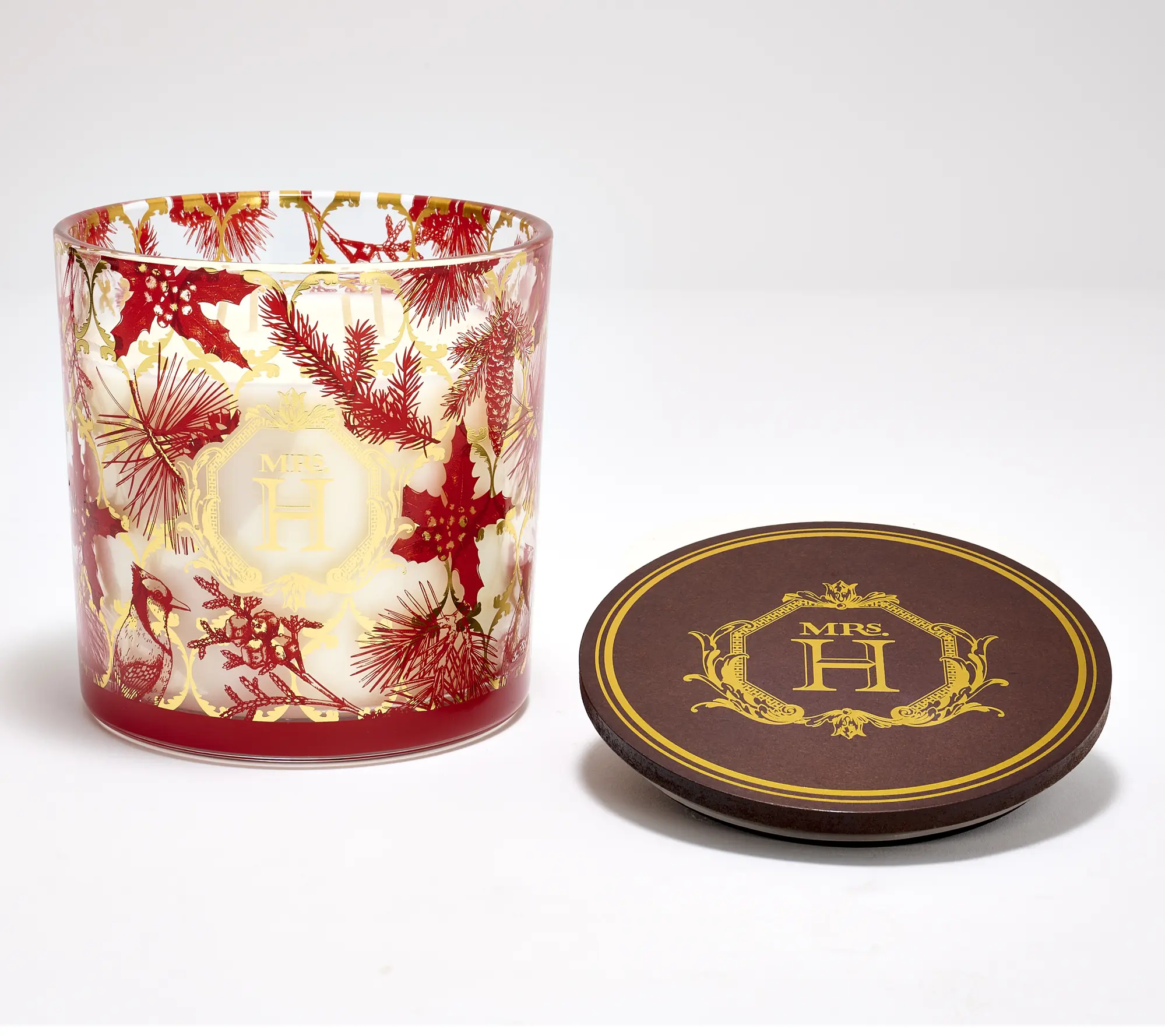 Mrs. H by Dee Hilfiger 22-oz Spiked Eggnog Creme Glass Candle
